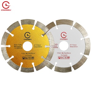 CHANGLI 4 "4.5" 5 "6" 7 "8" 9 "10" süper ince popüler daire elmas Turbo testere kesme bıçağı porselen fayans granit mermerler - Product Image 5