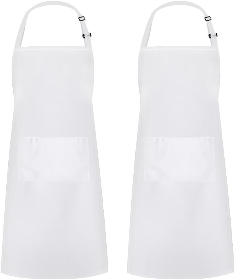 Lot de 2, blanc, longueur standard