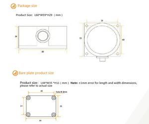 MSIMU225センサー高精度MEMS IMU 1デジタル出力CANインターフェイス - Product Image 3