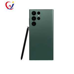 S22 Ultra Smartphone 480x1014 piksel HD ekran, MTK6580 dört çekirdekli WIFI BT FM GPS tipi <span class=keywords><strong>C</strong></span> şarj 5G Android Unlocked cep