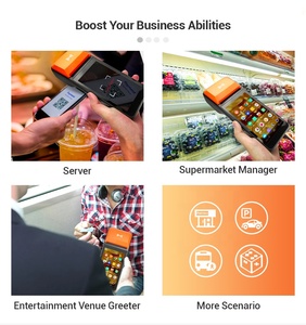 Good Quality H5 Android 8.1 Handheld Pos <strong>Device</strong> All in One With 58mm Thermal Printer - Product Image 6