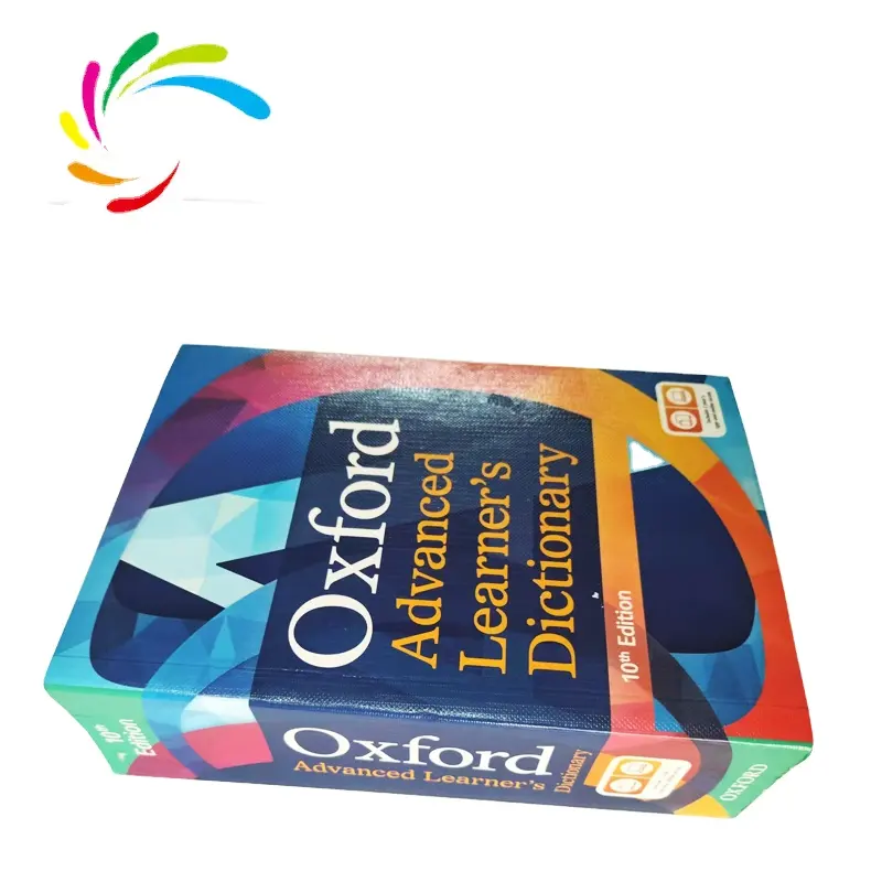 Fornecedor do topo promocional fábrica preço softcapa inglês dicionário estoque 10th oxford avançado dicionário do aprendizado