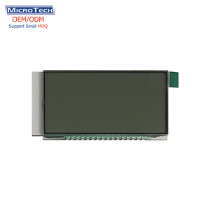 Industrielle No Controller Weiße Hintergrund beleuchtung 7-Segment-LCD-Anzeige TN-Positiv anzeige modul für Klimaanlage