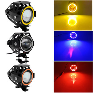 Otomatik aydınlatma sistemleri U5 U7 LED farlar 12v 24v led projektör lens spot motosiklet için led ışıklar led arabalar için ışıklar - Product Image 3