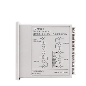 Controlador de temperatura y humedad TDK0304, 48x48mm, con sensores T/H de 3 metros - Product Image 3