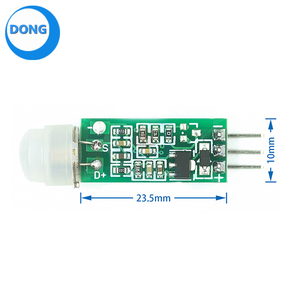 HC-SR505 AM312 ajuste IR infrarrojos piroeléctrico Mini PIR módulo Detector Sensor de movimiento para