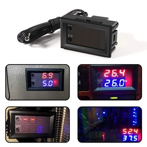 デジタルLEDサーモスタット温度コントローラースマート温度センサーボードモジュール12VDC - Product Image 3