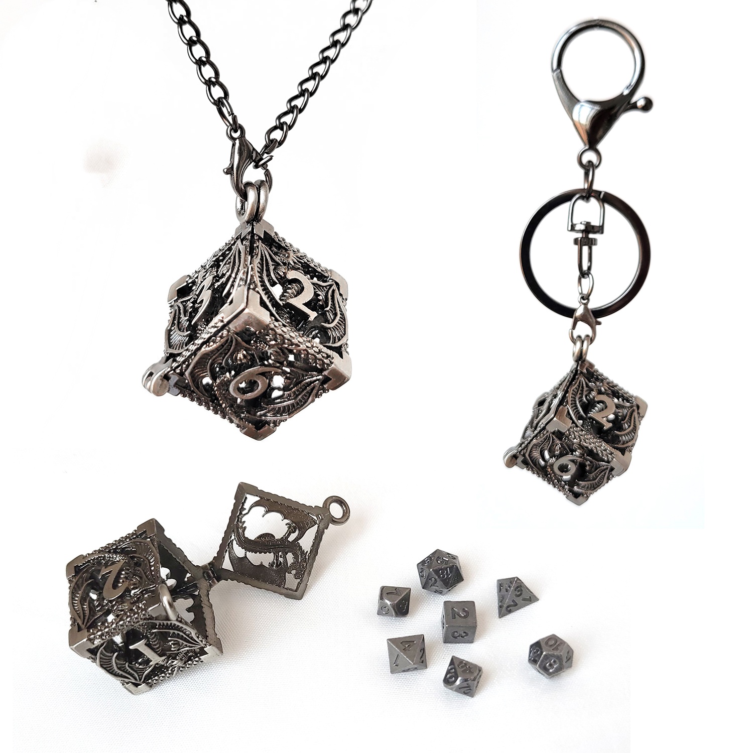 Cube d'argent ancien