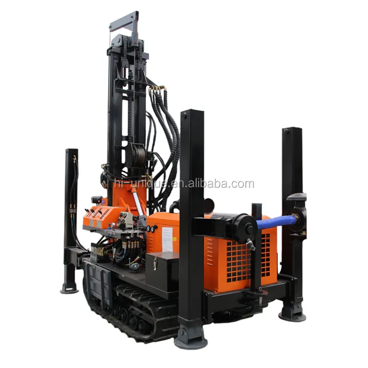 Hot Sell Rotation borehole water well drilling rig machine Household water drilling rigs price