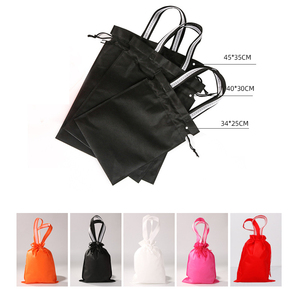 Portátil Durable Reutilizable Patrón personalizado Bolsa con cordón no tejido Almacenamiento Joyería Regalo Presente Bolsa con cordón con asas - Product Image 6