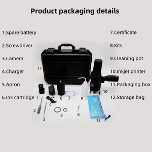 Yaomatec Multilingual Handheld Inkjet Printer Date Printer Logo Digital Chinese Printer