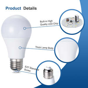 <strong>E27</strong> 12 and 15 Watt <strong>LED</strong> Bulb With B22 Base &amp; Remote Control 6500K Color Temperature for Residential &amp; Warehouse Lighting - Product Image 5