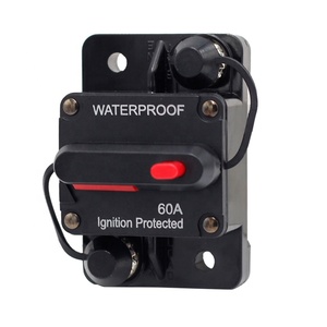 <strong>Automatic</strong> <strong>Circuit</strong> <strong>Breakers</strong> 80A 12V DC <strong>Circuit</strong> <strong>Breaker</strong> Waterproof with Manual <strong>Reset</strong> for Boats Truck Audio/Video Systems - Product Image 1