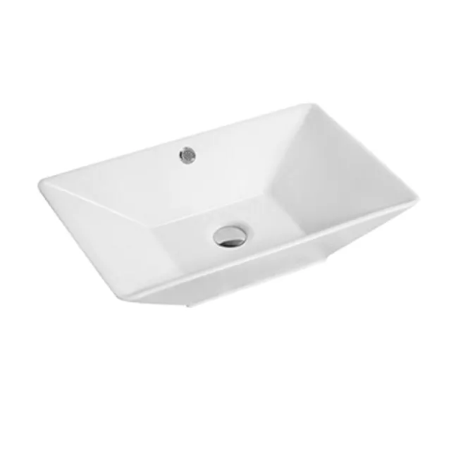 Ciotola per lavabo in ceramica montata sul ripiano del bagno del lavandino della porcellana del bagno di design caldo