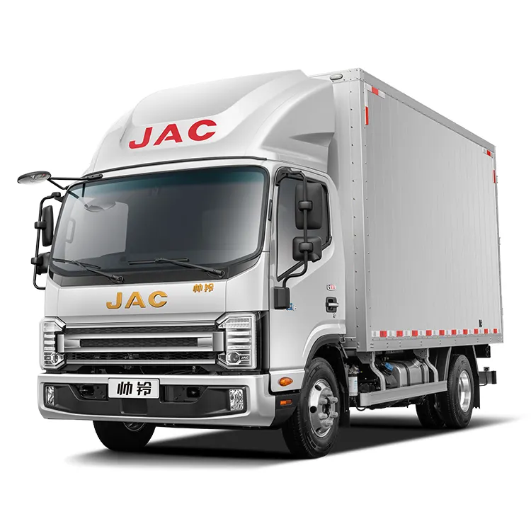 JAC SHUAILING Q8 camión de carga ligera Cummins 125HP 3-5 toneladas Vehículo de entrega de cabina única