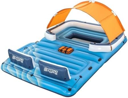 Bleu clair/orange