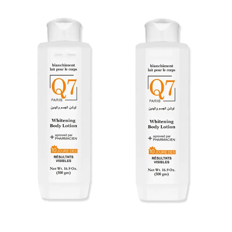 Verkocht Oem/Dom Bodylotion Q7 Whitening Bodylotion Hydraterende Huid