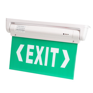 CE và SAA <span class=keywords><strong>Exit</strong></span> dấu hiệu chạy người đàn ông hai mặt 3 giờ Pin dự phòng khẩn cấp ánh sáng - Product Image 1