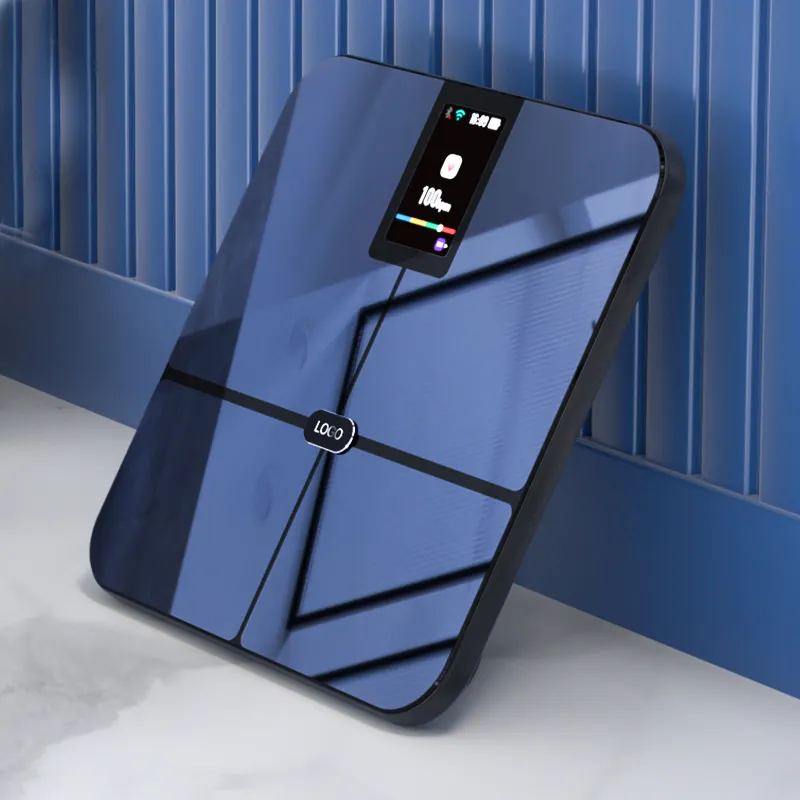 TFT bunter Bildschirm ITO menschliche persönliche Waage Bluetooth Badezimmer Körperfett waage Ziffer Smart Waage für Körper gewicht