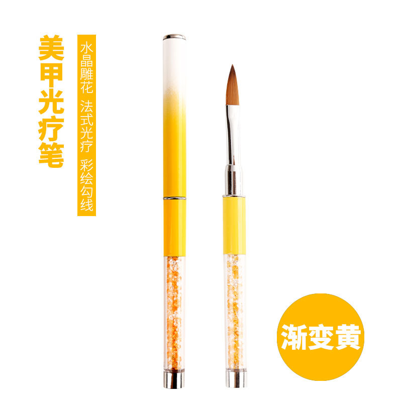 Gradually yellow