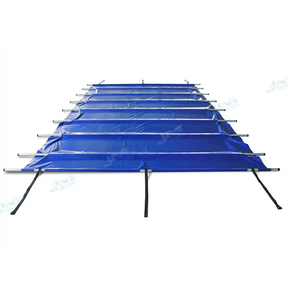 Sicurezza all'aperto inverno foglia copertura per piscina impermeabile personalizzato 480gsm luce blu Anti solare