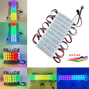 WS2811 пиксельный 5050RGBIC модуль со светодиодами DC 12 В 24 В 0,96 Вт 86*19 мм 3LED IP65 RGB СВЕТОДИОДНЫЕ модули для светодиодных вывесок рекламный щит - Product Image 6