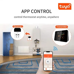 Tuya WiFi умный дом беспроводной термостат Lora Type-C газовый котел с цифровым регулятором температуры воды Alexa Google Home - Product Image 3
