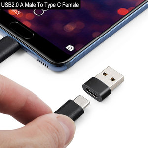 C型适配器USB2.0 A公到C母适配器C型母到USB A公适配器工厂 - Product Image 3