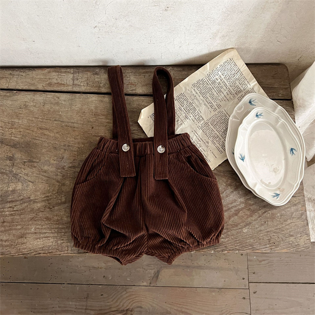 Brown overalls