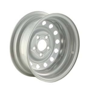 新设计定制高抛光铬汽车轮辋4jx13 4x100钢车轮 - Product Image 1