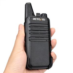 Radio a 2 vie senza licenza UHF FRS o PMR Mini portatile ricaricabile Twin walkie talkie ricetrasmittenti - Product Image 1
