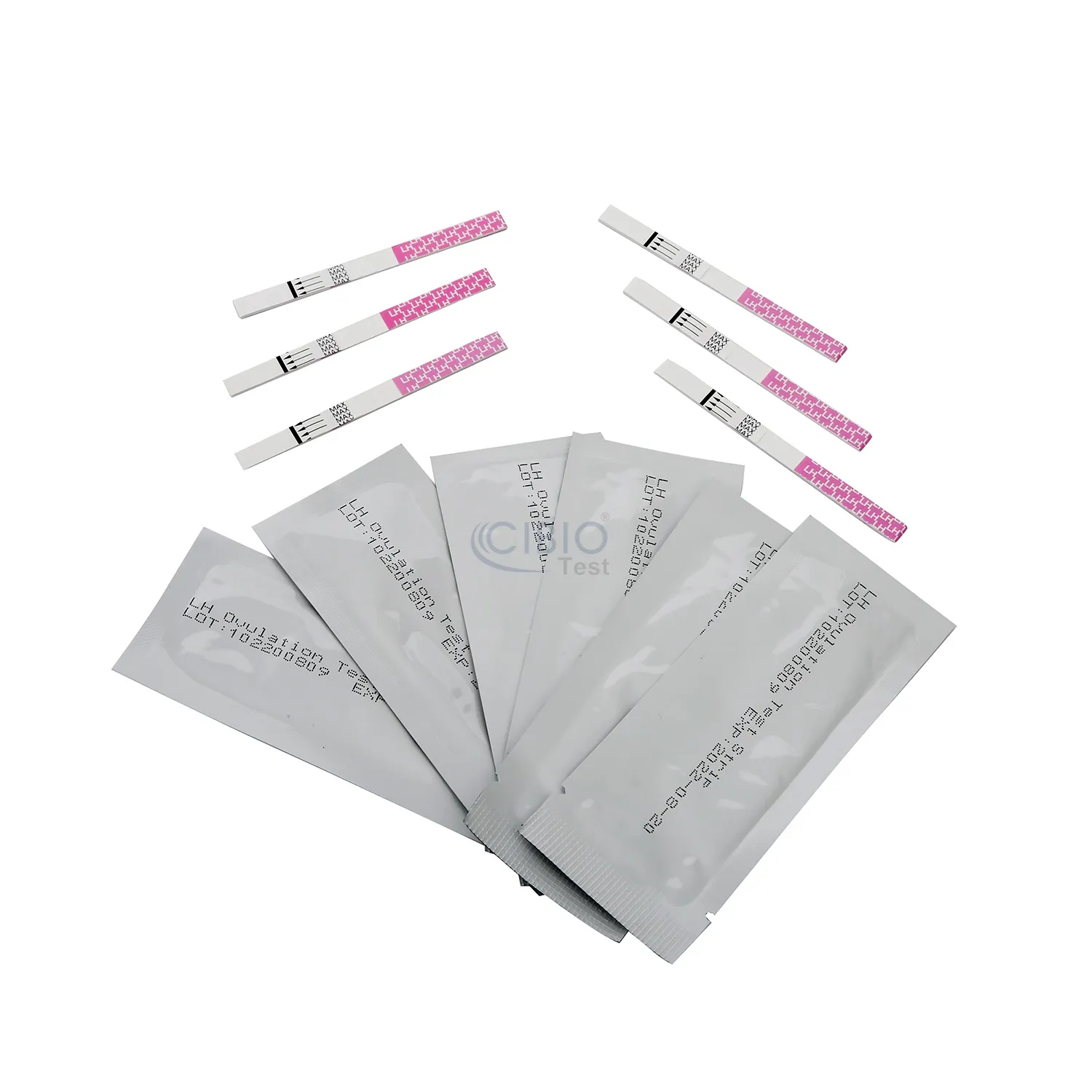 Strip tes urin diagnostik untuk penggunaan di rumah, strip uji kehamilan ovulasi LH