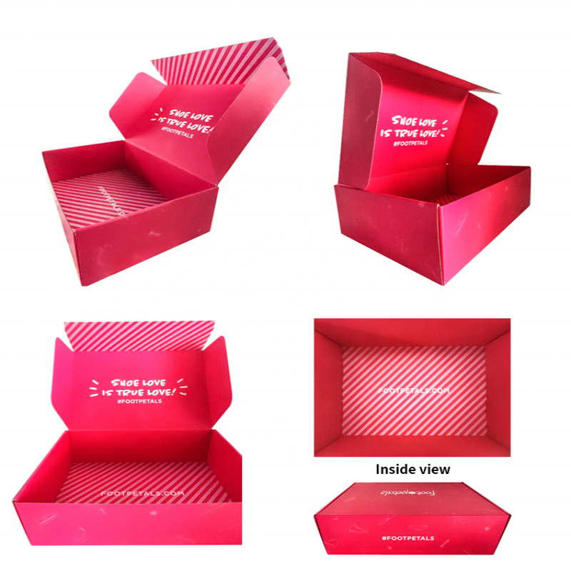 Color corrugated wholesale custom size elegant <strong>red</strong> gift airplane <strong>boxes</strong> for skin care and clothing and fitness equipment