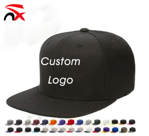 Yüksek kalite 5/6 Panel spor kap özel tasarım 3D puf nakış Logo baskı Hip Hop şapka erkek Snapback kap hediye için - Product Image 1