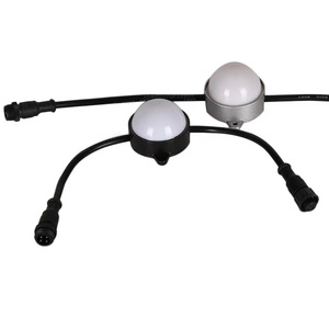 DC5V DC12V DC24V RGB colore magico Led Dot Matrix luce DMX segnale RGBIC programmazione SPI Led Pixel Controller con telecomando