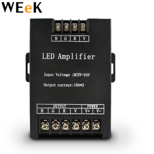 DC5-24V demir kabuk 360W RGB LED amplifikatör kontrol sinyal tekrarlayıcı 360W 3528/5050 RGB Led şerit ışık - Product Image 1