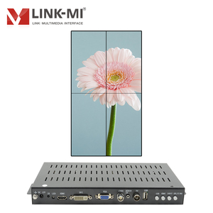 垂直1x4视频墙控制器，支持90度旋转HDMI VGA USB 6输入电视墙拼接处理器 - Product Image 1