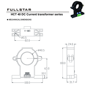 Special Top <strong>Hall</strong> Type DC Current <strong>Sensor</strong> 4 to 20mA <strong>Output</strong> DC and AC Current Transmitter - Product Image 6