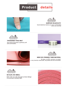 Sıcak satış çevre dostu kaymaz spor doğal <span class=keywords><strong>Yoga</strong></span> Mat yüksek yoğunluklu Anti-Tear OEM özel Logo renk özelliği NBR <span class=keywords><strong>yoga</strong></span>