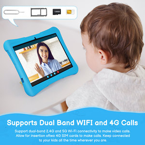 IWawa Vor installierte Eltern kontrolle APP 6GB 128GB Android 12 Kinder tablets mit Hülle WiFi Dual-Kamera, Lernspiele - Product Image 5