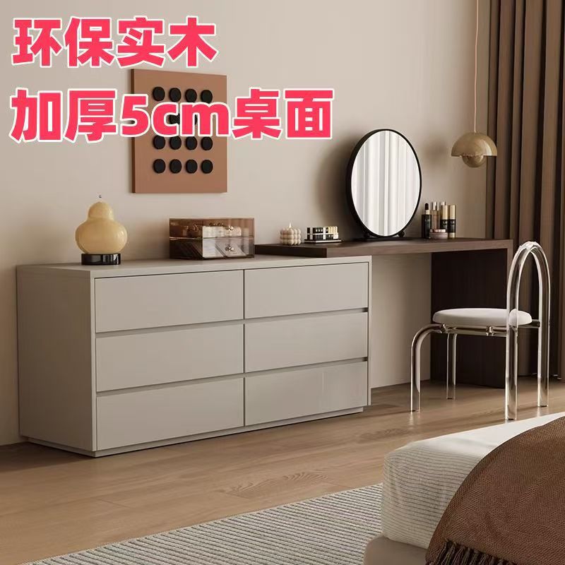 Walnut 120 table 120 khaki cabinet