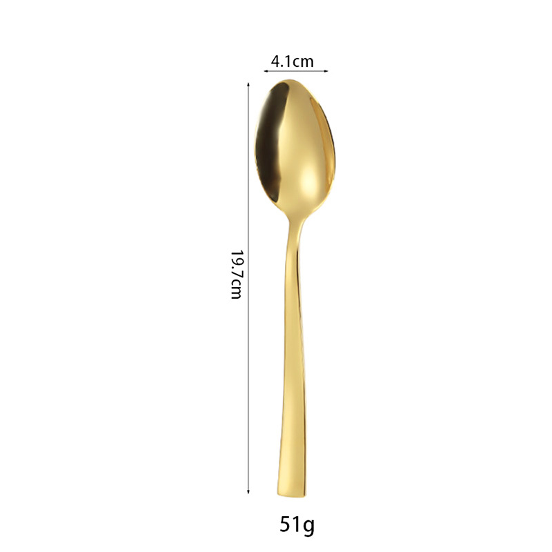 Gold spoon