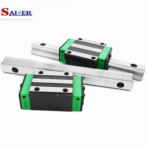 Piezas de máquina enrutadora CNC, guías lineales RG30 RG35 RG45, rieles lineales con bloques de guía lineal, sistema de riel de guía lineal