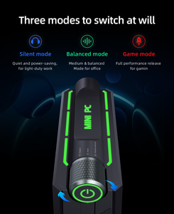 AM08ใหม่ AMD R-yzen 9 5900HX พีซี8แกน16เธรด M.2 NVMe 2TB WiFi 6 4USB 1Type-C เล่นเกมหน้าจอสามจอ - Product Image 3