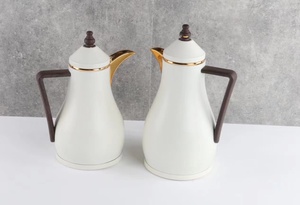 Custom Logo Acceptable Arabic Tea and <strong>Coffee</strong> 1+0.7L Kettle Set Dallah Pot Arabic <strong>Coffee</strong> Vacuum Flasks - Product Image 3