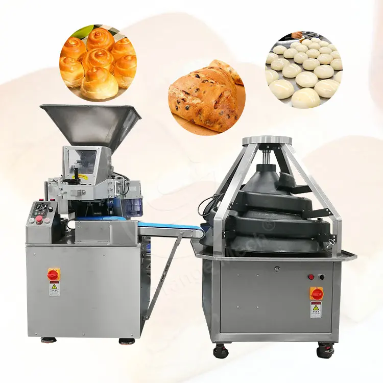 ORME Diviseur de pâte à pizza entièrement automatique Machine à boulettes de pâte Extrudeuse Machine à fabriquer des boulangeries