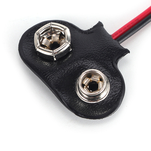 Customizable 9V Battery Clip 2.1mm X 5.5mm Male DC Plug for <strong>Arduino</strong> Electronics Connector for Student Experiment STEM <strong>Project</strong>