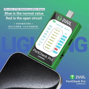 2UUL PW31, комплексный тестер для мобильных телефонов, 5 В ~ 2 А, для освещения типа С, для телефона, автоматическое сканирование, инструменты для ремонта - Product Image 5