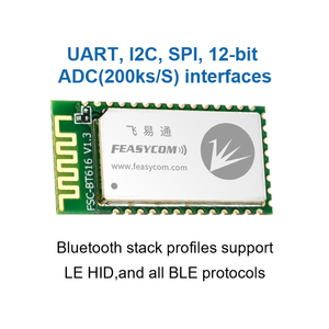 Feasycom FSC-BT616 6 pin <strong>Bluetooth</strong> 5.1 hc-12 <strong>Bluetooth</strong> Module data transmission bk8000l with MCU - Product Image 5
