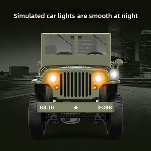 Uzman-seviye Willis 1:10 ölçekli tam ölçekli uzaktan kumanda için Jeep modeli dört tekerlekten çekiş RC Off-Road tırmanma oyuncak sınır ötesi - Product Image 4